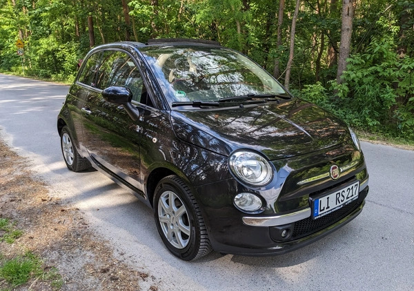 Fiat 500 cena 34900 przebieg: 106000, rok produkcji 2014 z Gryfów Śląski małe 742